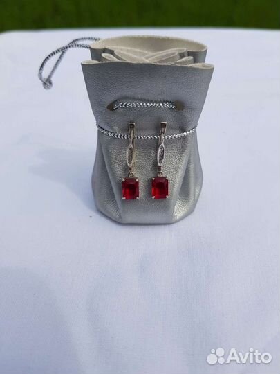 Серебряные серьги