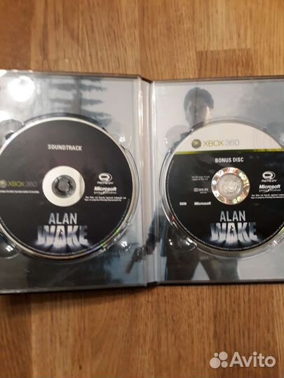 Alan Wake limited collector's editions на xbox 360