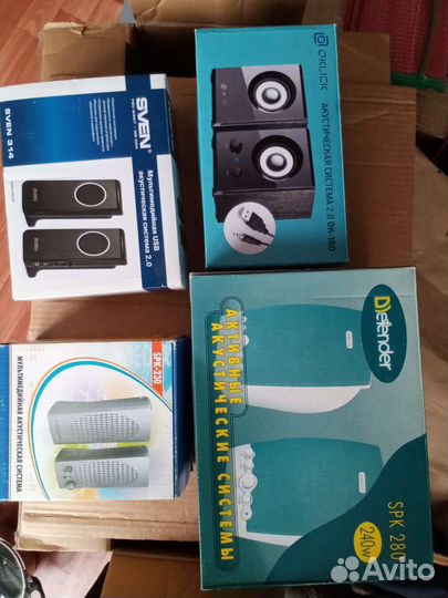 Компьютерные колонки Sven, Defender, Oklick, SPK