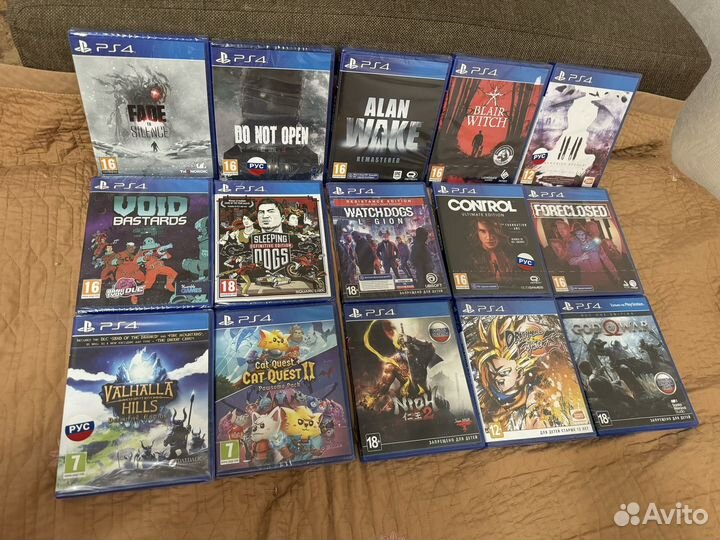 Много игр на ps 4 ps5