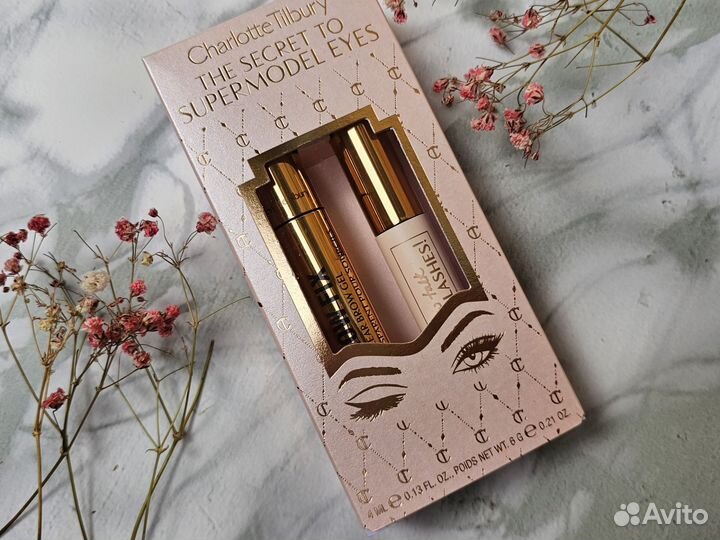 Гель для бровей и тушь Charlotte Tilbury
