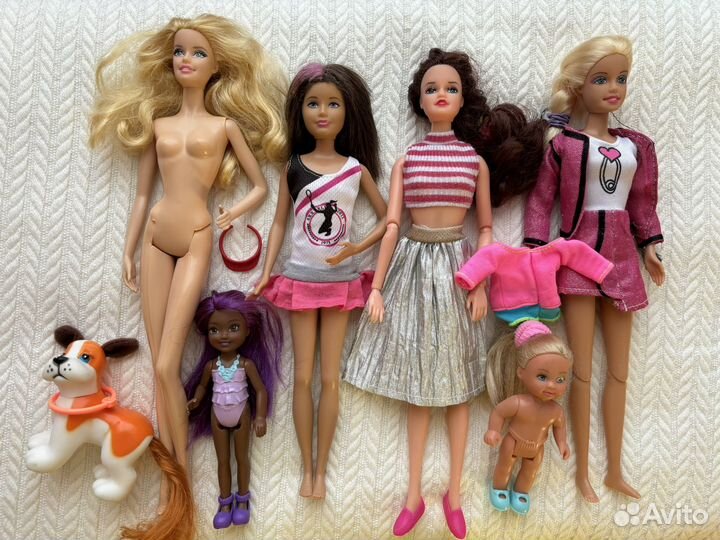Барби разные