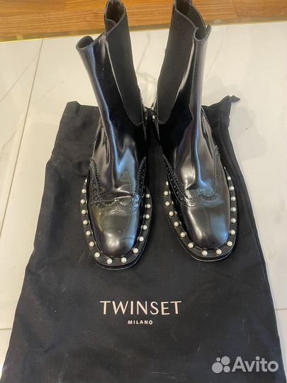 Twinset Ботинки челси женские 38