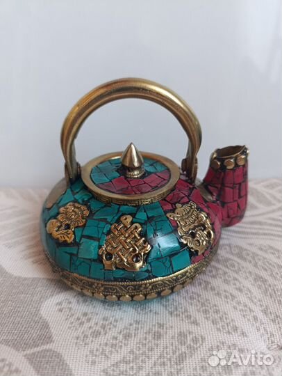 Тибетский заварочный чайник новый 250-300 мл Непал