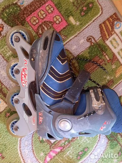 Роликовые коньки раздвижные 5-7