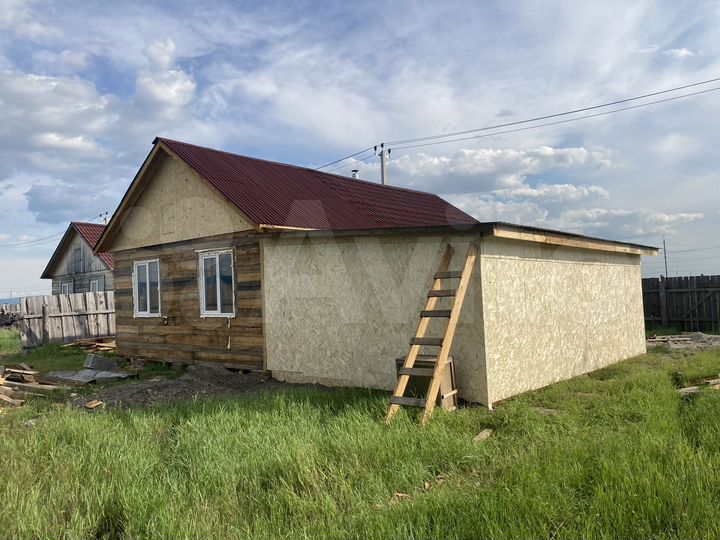 Дом 55 м² на участке 15 сот.