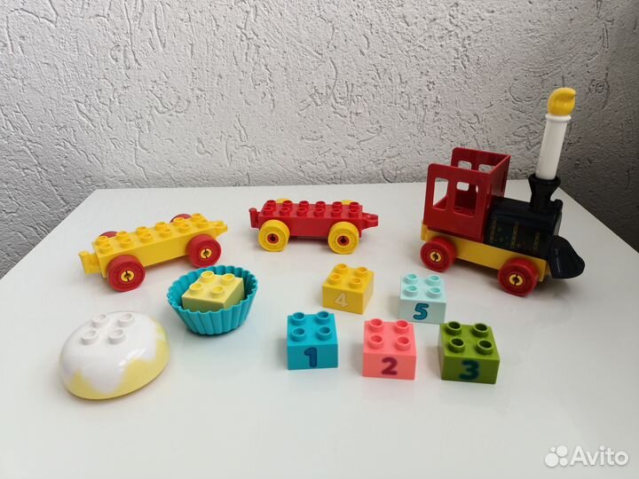 Конструктор Лего Дупло lego duplo Животные и Поезд