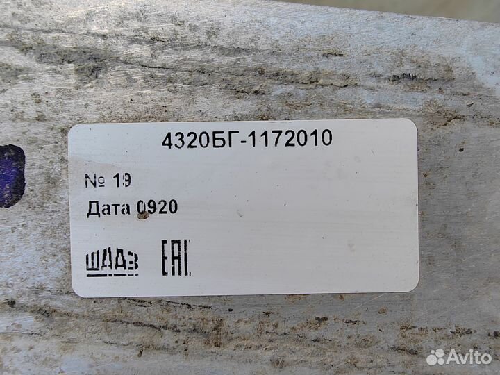 Радиатор интеркулер урал