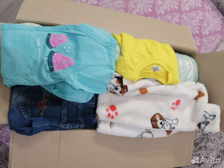 Детские вещи для девочки до 2 лет
