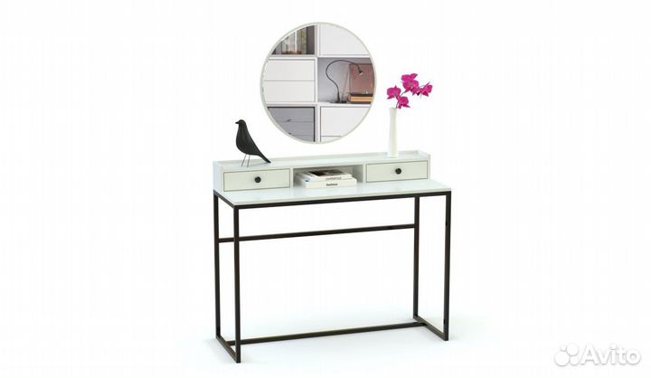Туалетный стол с зеркалом лофт