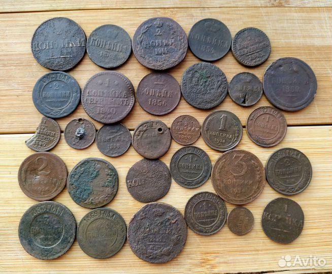 Монеты старинные (царские и ранние советские)