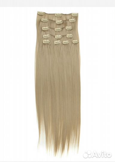 Волосы на заколках