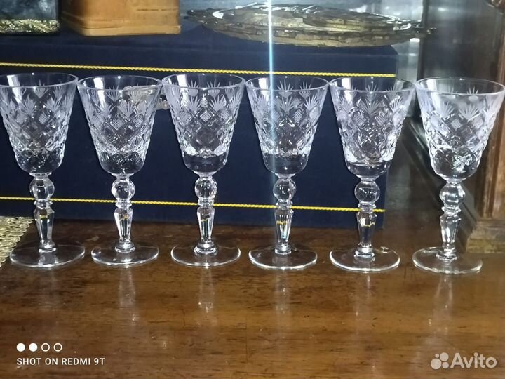 Рюмки хрустальные СССР