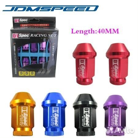 Гайки D1 Spec M12x1.25 (Фиолетовый)