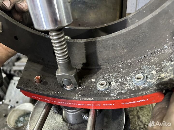 Проточка тормозных барабанов,наклепка колодок