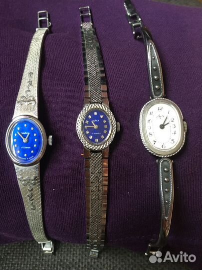 Часы наручные женские механические СССР