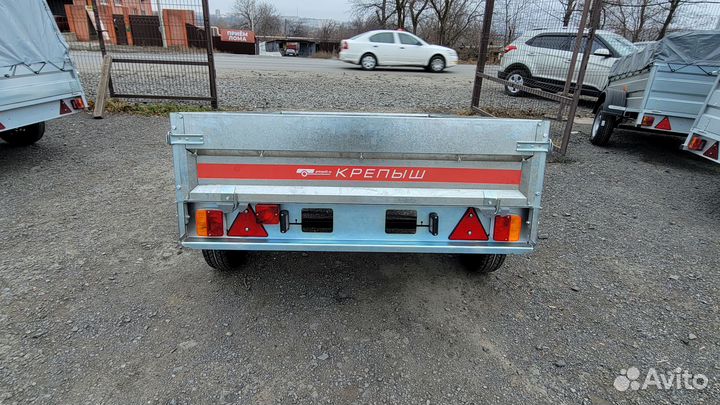Легковой прицеп Крепыш 2.0/1.3 оцинкованный