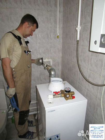 Уст-вка замена газ колонок котлов плит отопление