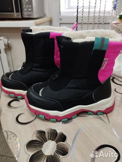 Сапожки зимние детские р 25