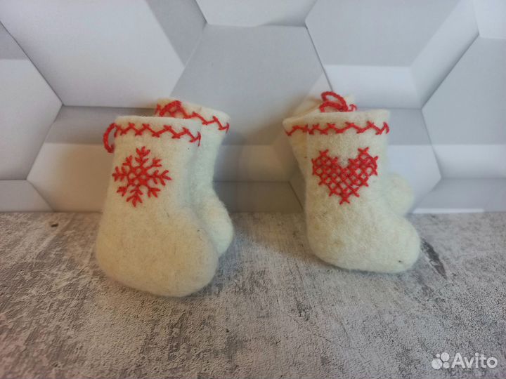 Сувенир оберег валенки шептуны