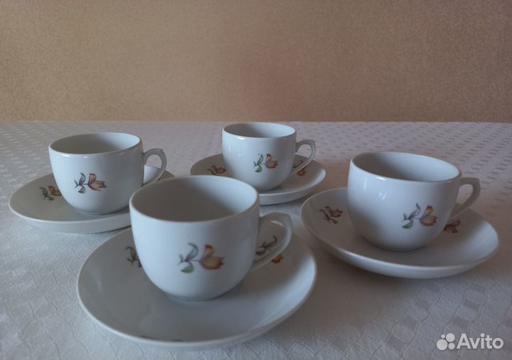 Кофейный сервиз вербилки СССР