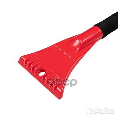 Щетка S07801003 для снега со скребком 73см skyw