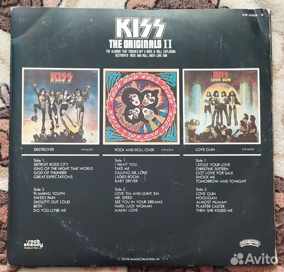Kiss The Originals II (1978) Первый Пресс