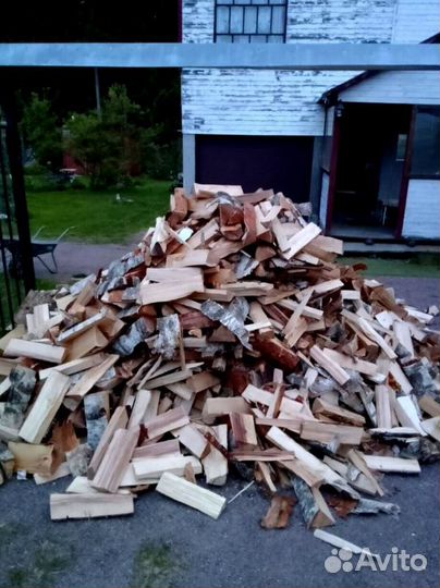 Дрова колотые Осина