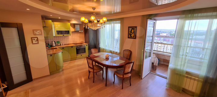 3-к. квартира, 100 м², 17/18 эт.