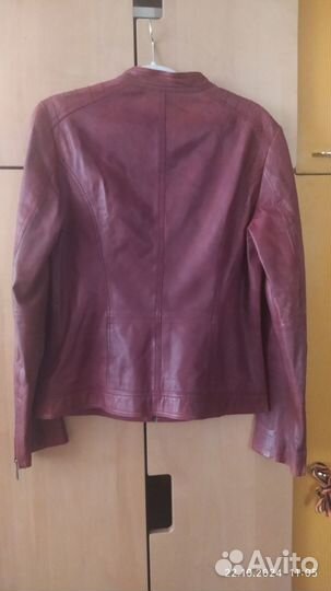 Куртка женская кожаная Alef. 44 р