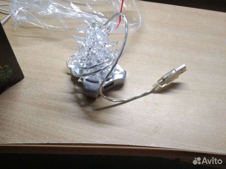 Светящая ёлочка ночник