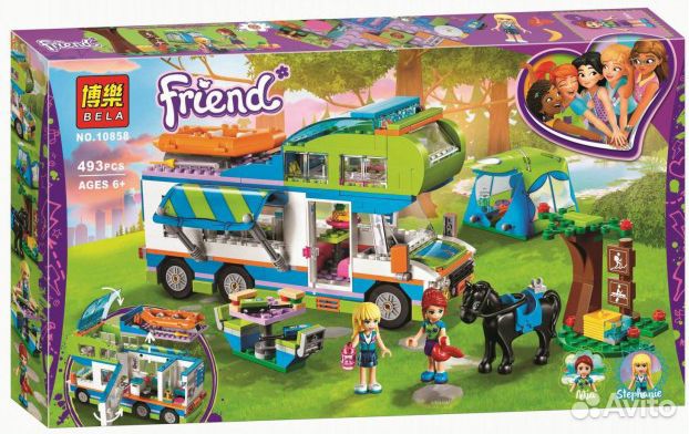 Дом на колесах, аналог лего френдс 41339/10858
