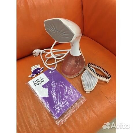 Отпариватель ручной Kitfort 2 в 1 кт-929-1 бело-ко