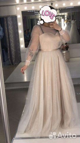 Платье на выпускной/свадебное