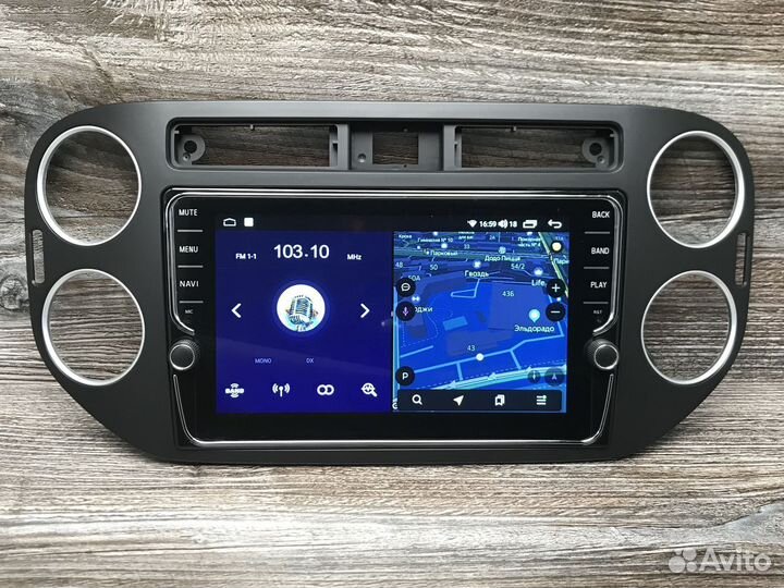 Магнитола Volkswagen Tiguan 1 Mekede