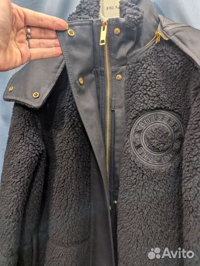 Парка меховая Burberry оригинал