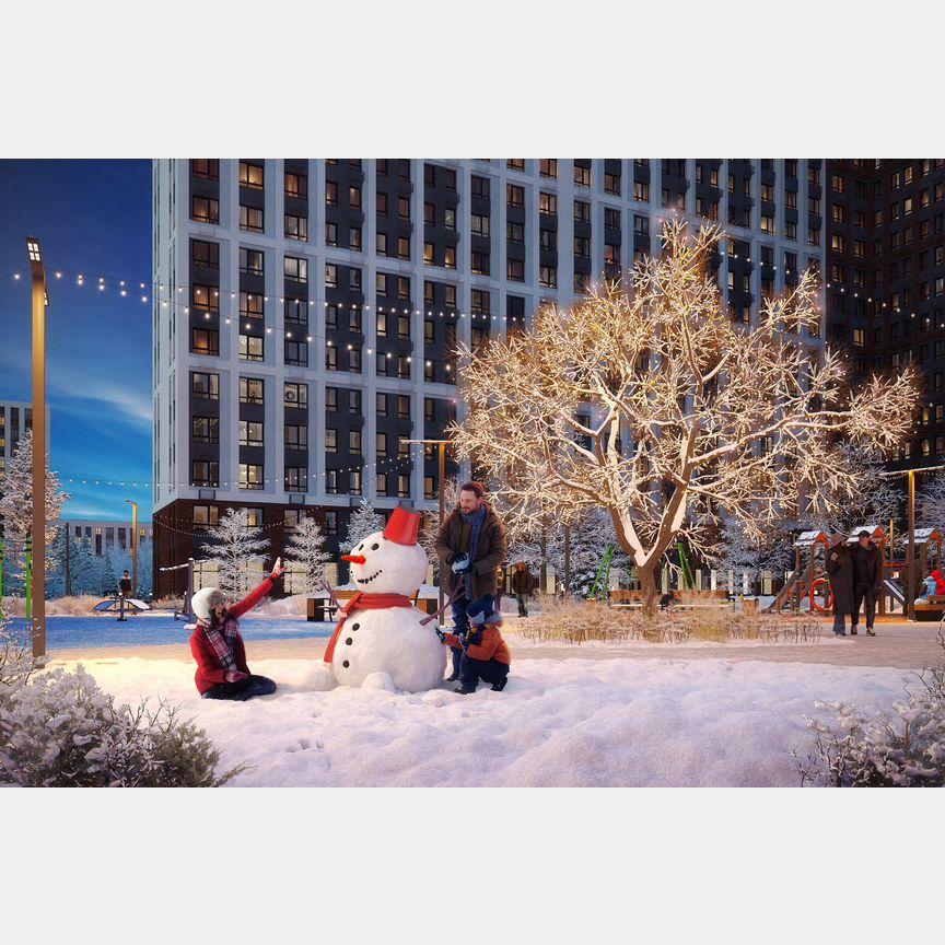 1-к. квартира, 33,8 м², 22/24 эт.