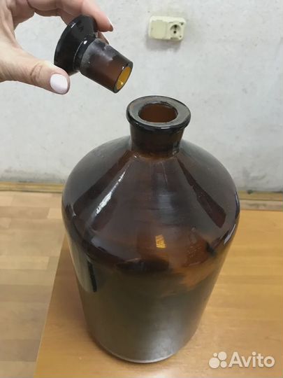 Бутыль стеклянная 5 литров