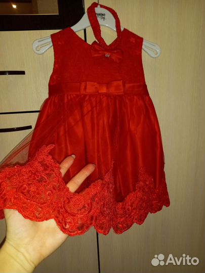 Платье для девочки 86