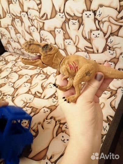 4 фигурки хасбро, оригинал, динозавры боевые