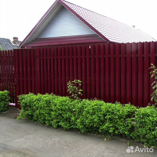 Заборштакетник шахматка в Полазне