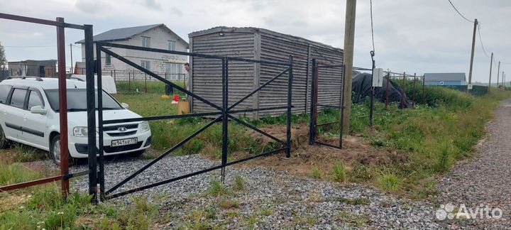 Распашные ворота серии 