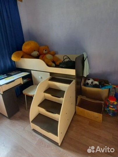 Кровать чердак