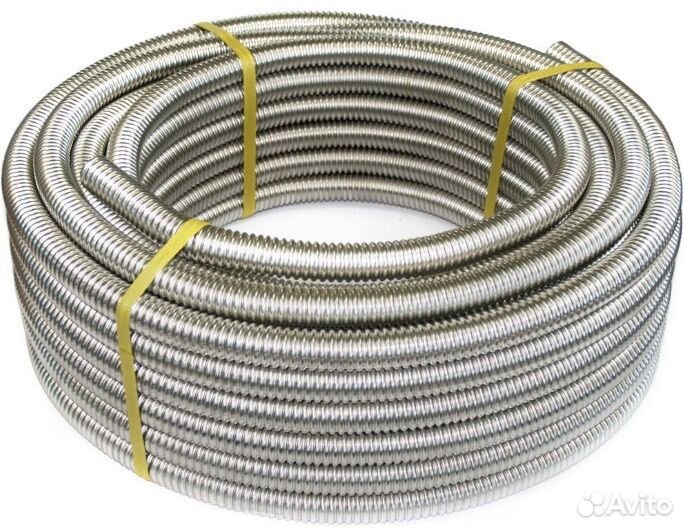 Труба нержавеющая гофрированная то-15