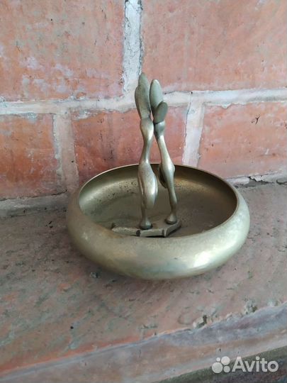 Пепельница винтажная Европа