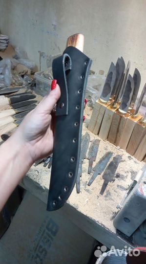 Нож кованый из х12мф