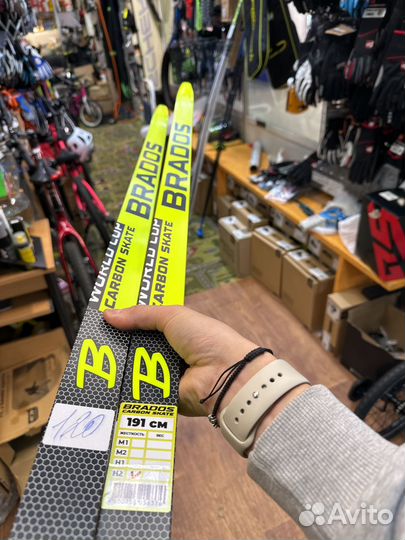 Беговые лыжи для конька Fischer Brados skate