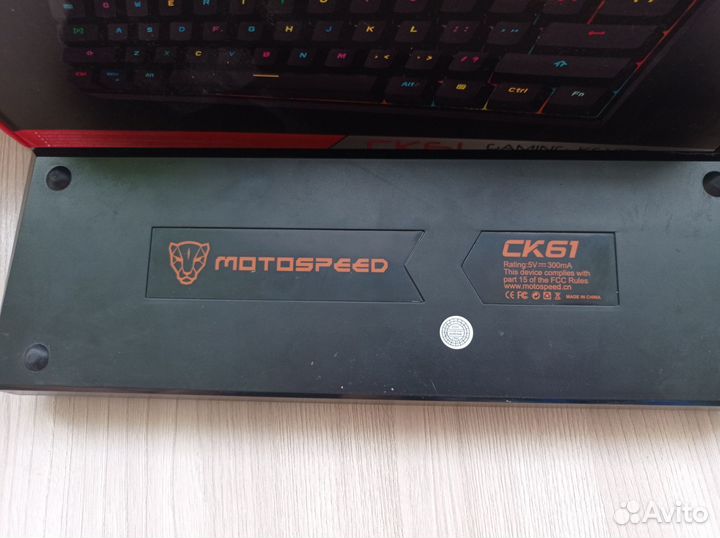 Игровая механическая клавиатура Ck 61