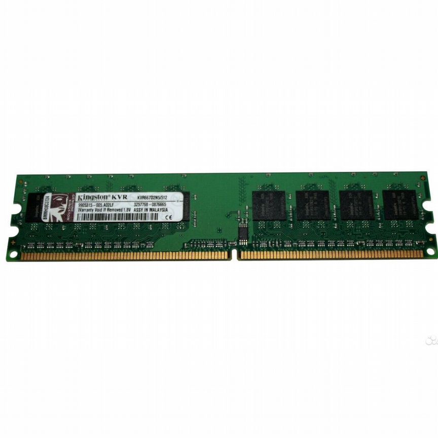 [KVR667D2N5/512] Оперативная Память Kingston 512mb Kvr667d2n5/512