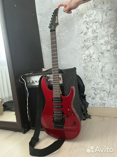 Электрогитара с комбиком Crafter